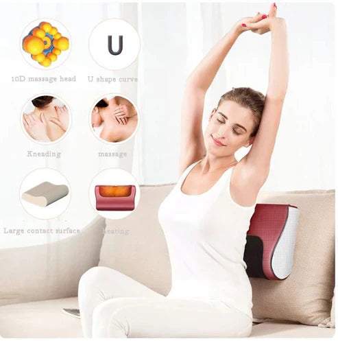 Glovaras™ Red Pillow Massager – جهاز تدليك الوسادة الحمراء